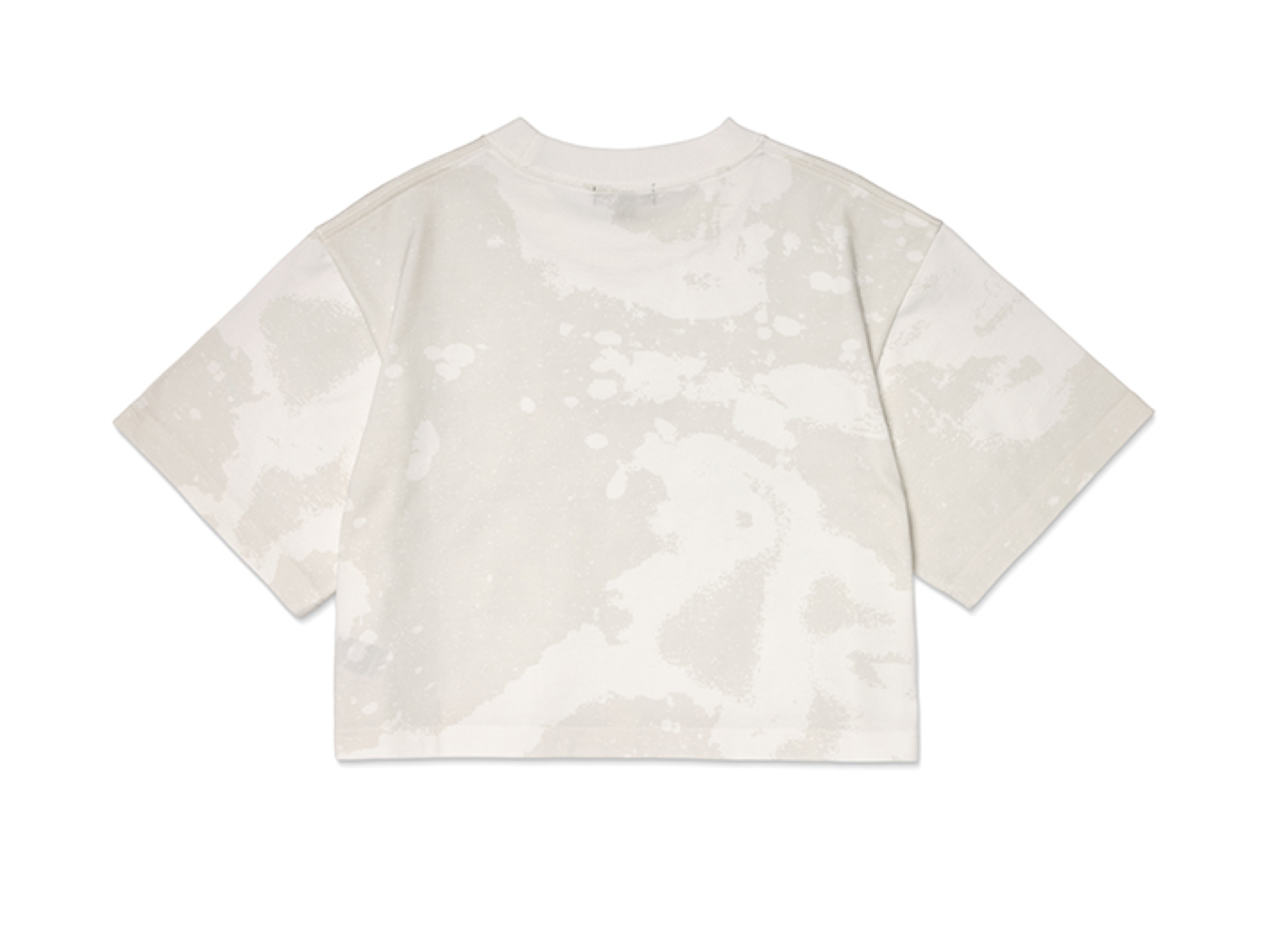 BTS World Tour ARIRANG S/S Crop T-Shirt White โ official back view