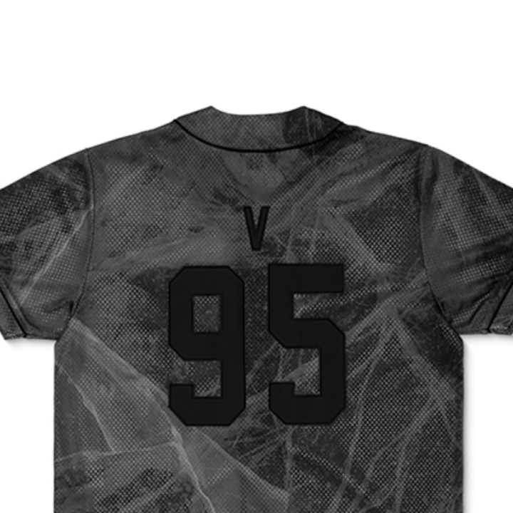 BTS World Tour ARIRANG S/S Jersey V 95 - official back name and number detail