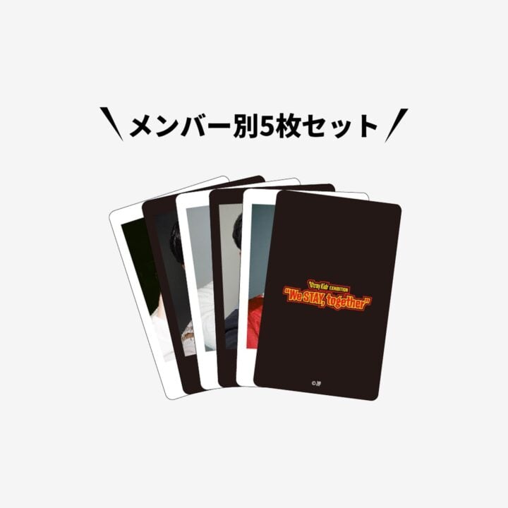 Stray Kids EXHIBITION We STAY together Photo Card Set - Changbin official detail
