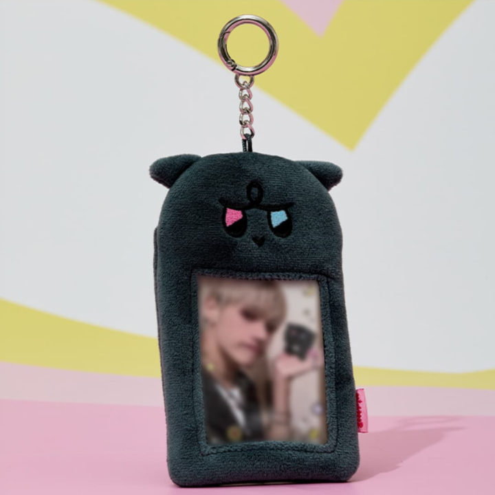 ATEEZ MIGHTEEZ Photo Card Holder Plush Keyring Enter the Mighteez World Official Version 07