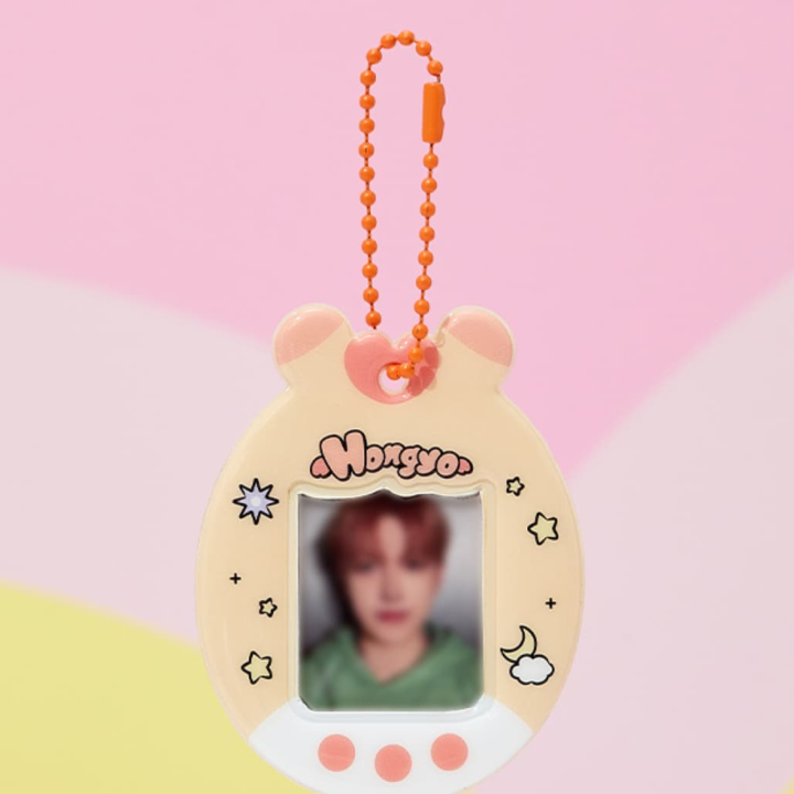ATEEZ MIGHTEEZ ID Photo Card Holder Keyring Enter the Mighteez World Official Version 01