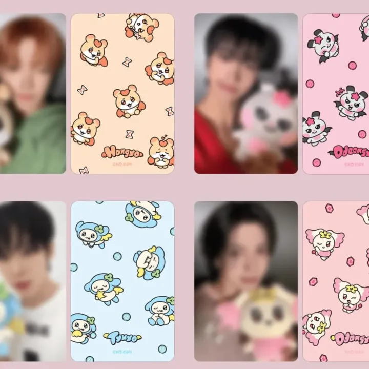 ATEEZ MIGHTEEZ Random Trading Card Set 2pcs Enter the Mighteez World Official Assortment Panel 03