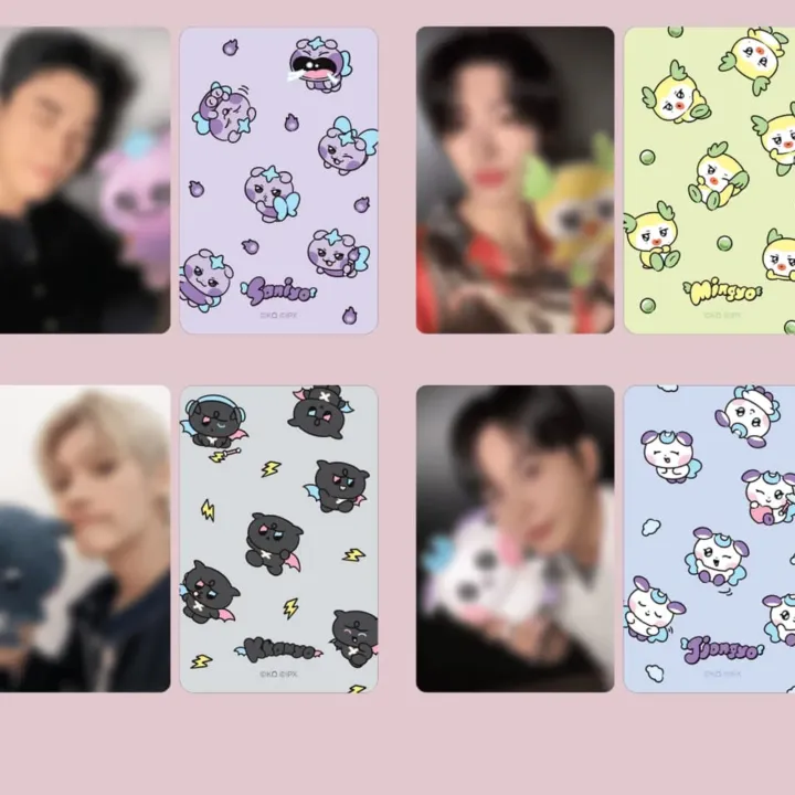 ATEEZ MIGHTEEZ Random Trading Card Set 2pcs Enter the Mighteez World Official Assortment Panel 04