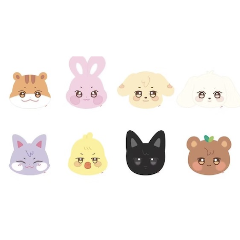 [PREORDER] Ateez ANITEEZ Plush Cushion - ANITEEZ in Color Pop Up