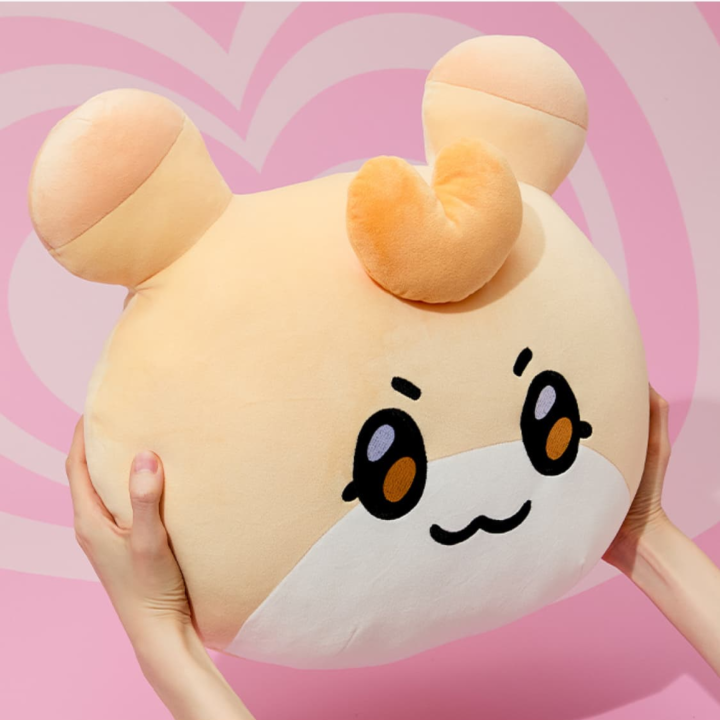 ATEEZ MIGHTEEZ Big Face Cushion with Photo Card Enter the Mighteez World Official Version 01