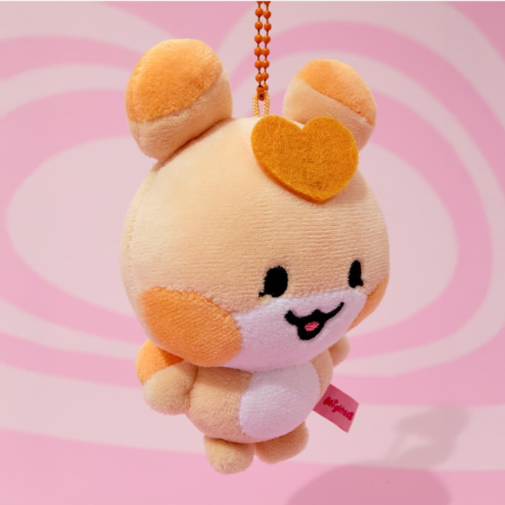 ATEEZ MIGHTEEZ Mini Plush Keyring Enter the Mighteez World Official Version 01