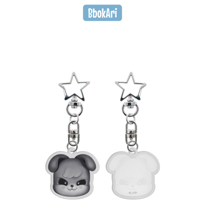 EVIL SKZOO Acrylic Keyring Seoul Ver. BbokAri official detail