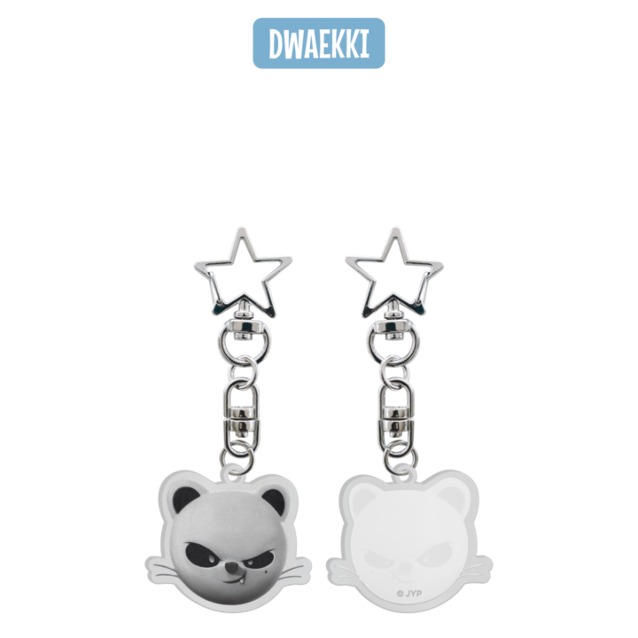 EVIL SKZOO Acrylic Keyring Seoul Ver. Dwaekki official detail