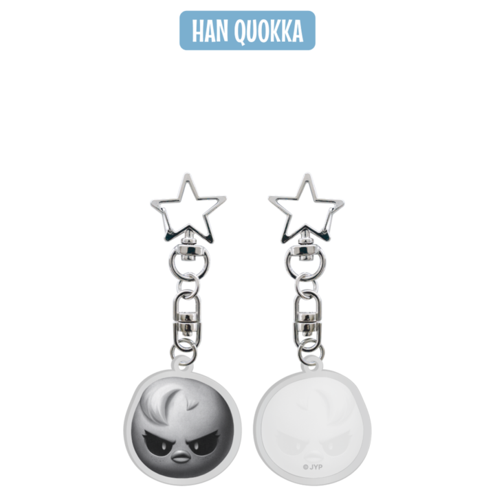EVIL SKZOO Acrylic Keyring Seoul Ver. Han Quokka official detail