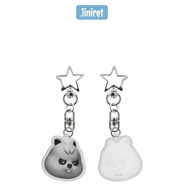 EVIL SKZOO Acrylic Keyring Seoul Ver. Jiniret official detail