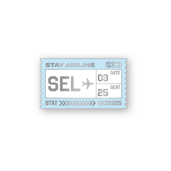 [PREORDER] METAL BADGE SEOUL Ver. SKZOO EAATW POP UP