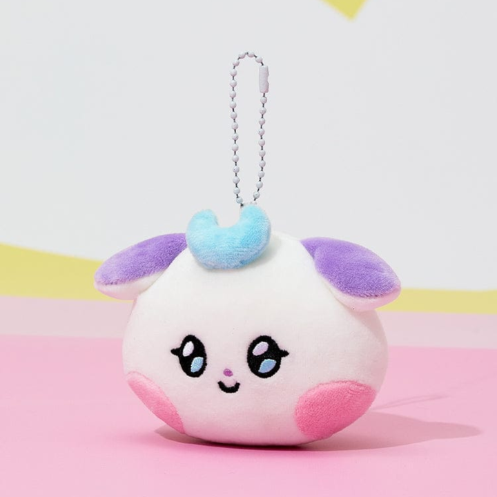 ATEEZ MIGHTEEZ Face Plush Keyring official member version 9687 - Enter the Mighteez Pop Up