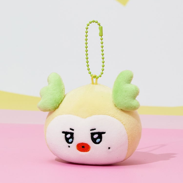 ATEEZ MIGHTEEZ Face Plush Keyring official member version 9689 - Enter the Mighteez Pop Up