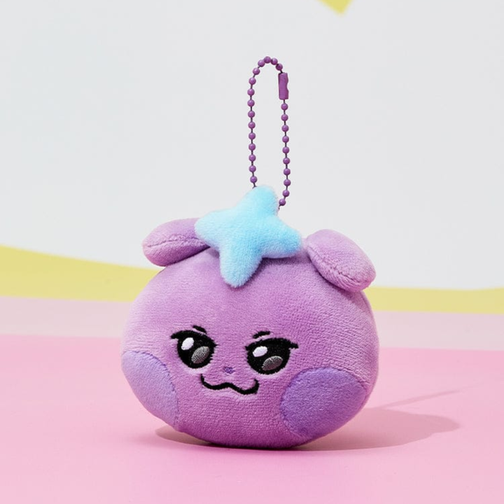 ATEEZ MIGHTEEZ Face Plush Keyring official member version 9690 - Enter the Mighteez Pop Up