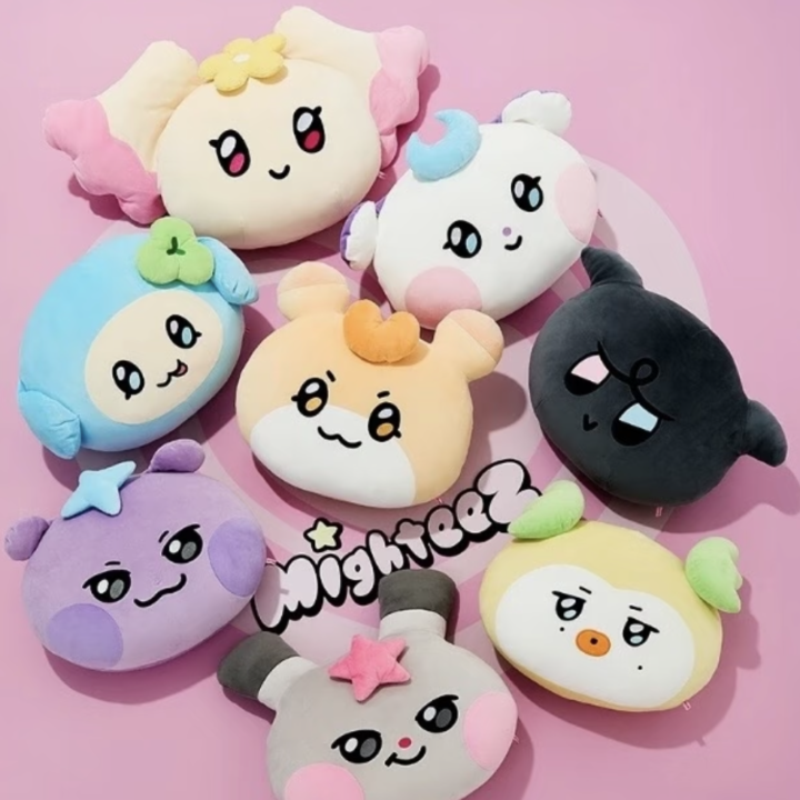 [PREORDER] Ateez Big Face Cushion (with Photo Card) Enter the Mighteez Pop Up