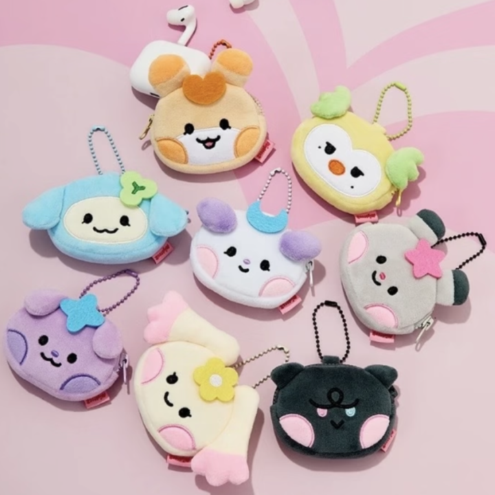 [PREORDER] Ateez Face Mini Pouch Enter the Mighteez Pop Up