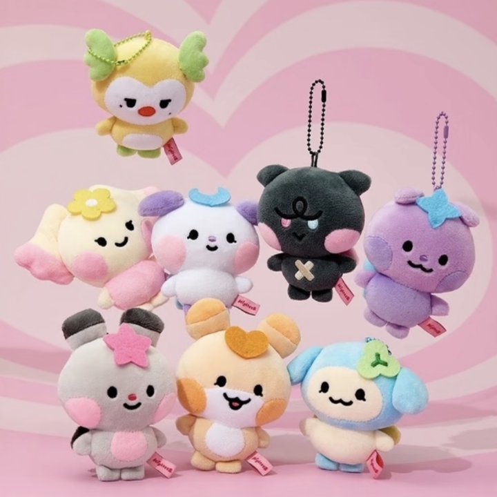 [PREORDER] Ateez Mini Plush Keyring Enter the Mighteez Pop Up