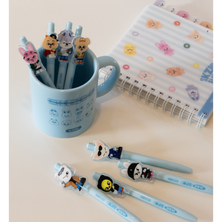 SKZOO Acrylic Gel Pen Seoul Ver. PuppyM and FoxI.Ny official lifestyle detail