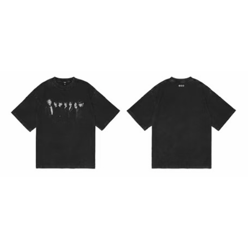 [PREORDER] BTS World Tour Arirang Merch S/S Photo T-Shirt Black