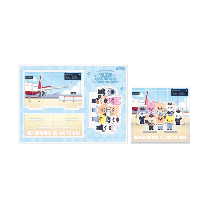 [PREORDER] SKZOO ACRYLIC STAND SEOUL Ver. SKZOO EAATW POP UP