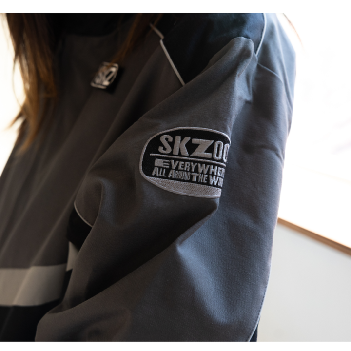 SKZOO EAATW Racing Jacket Seoul Ver. official worn sleeve detail