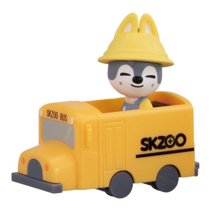 Stray Kids SKZOO Gachapon School Bus - Wolf Chan (Bang Chan)