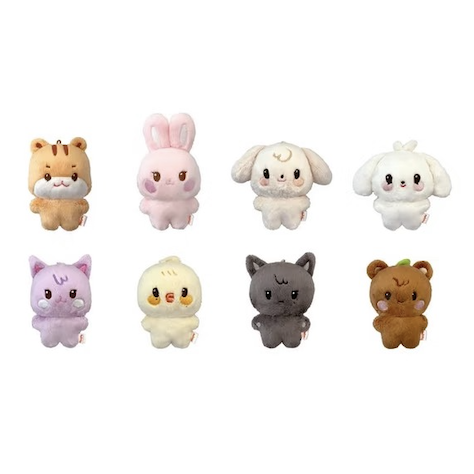 [PREORDER] Ateez Tiny ANITEEZ Plush Doll - ANITEEZ in Color Pop Up