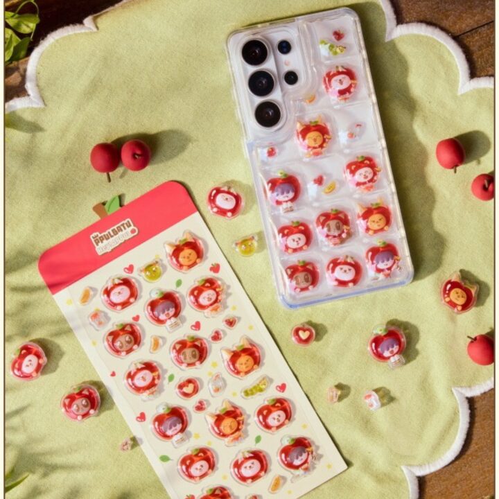 TXT PPULBATU HEY APPUL 3D Sticker official sticker sheet and phone case view