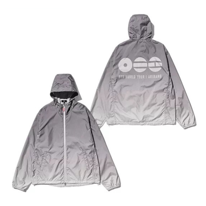 BTS ARIRANG Japan Concert Grey Wind Jacket