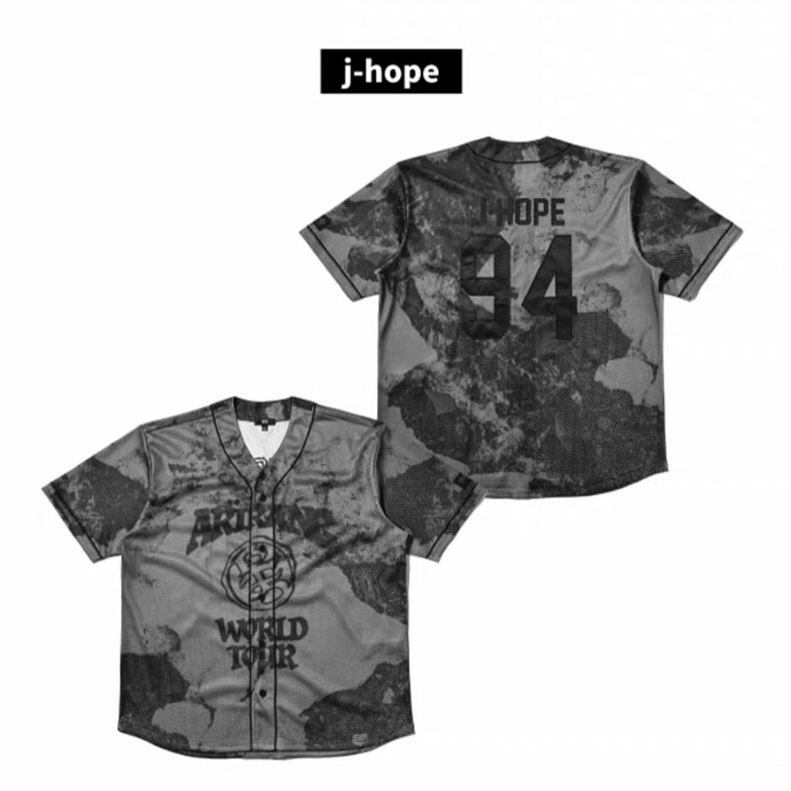 BTS ARIRANG Japan Concert Short Sleeve Baseball Jersey | KK Fans