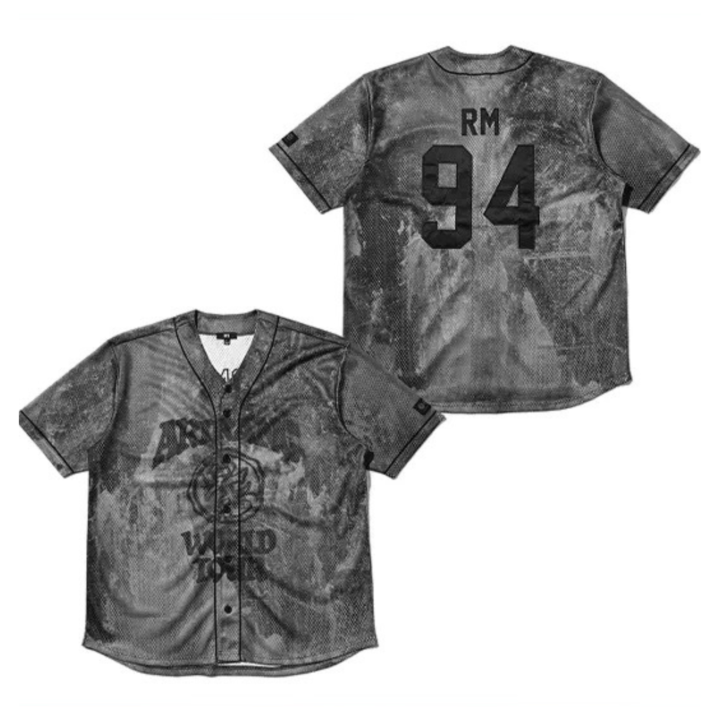 BTS ARIRANG Japan Concert Short Sleeve Baseball Jersey