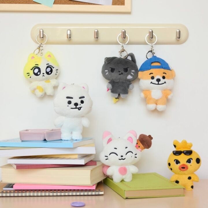 Alternative view of [PREORDER] Enhypen Plush Keyring- Enchin Enhypen Character Pop Up