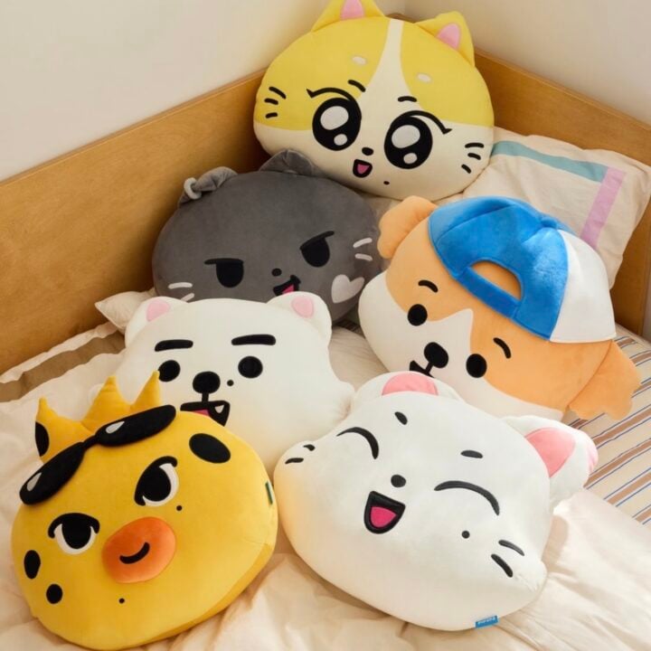 Alternative view of [PREORDER] Enhypen Face Cushion - Enchin Enhypen Character Pop Up