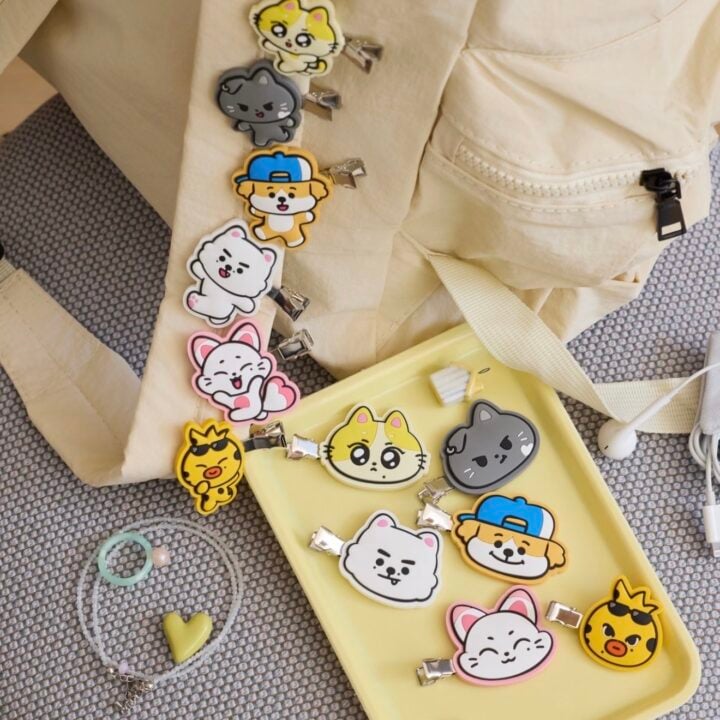 Alternative view of [PREORDER] Enhypen Hair Pin Set - Enchin Enhypen Character Pop Up