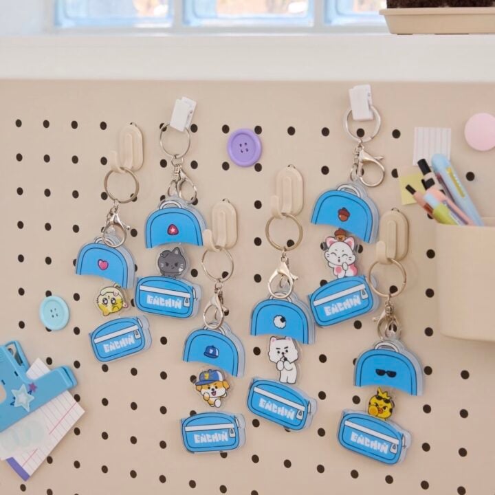 Alternative view of [PREORDER] Enhypen Acrylic Keyring (Random) - Enchin Enhypen Character Pop Up