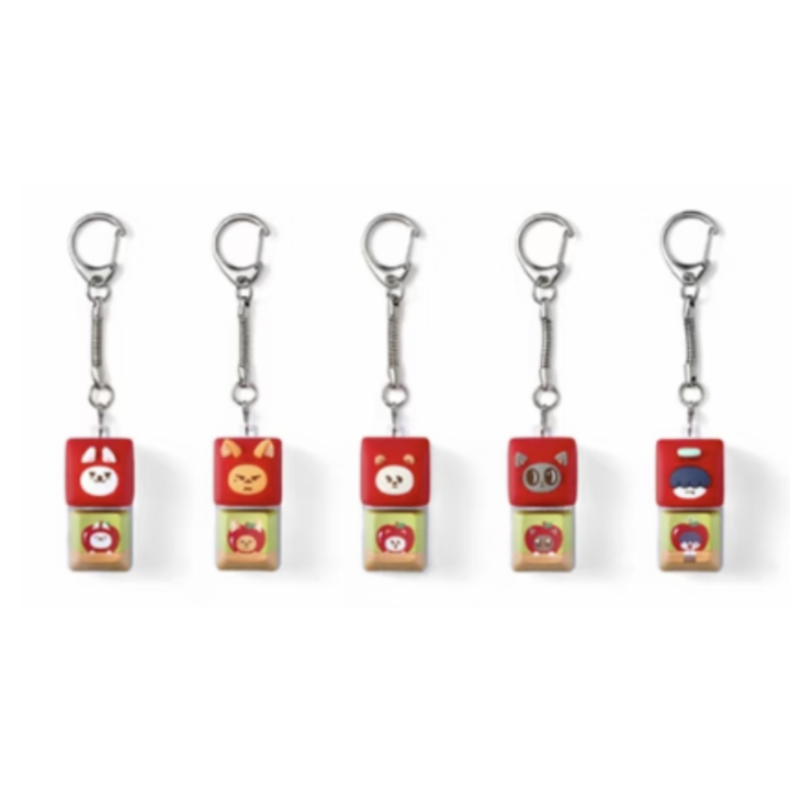 [PREORDER] TXT Keycap Keyring - PPULBATU HEY APPUL POP-UP