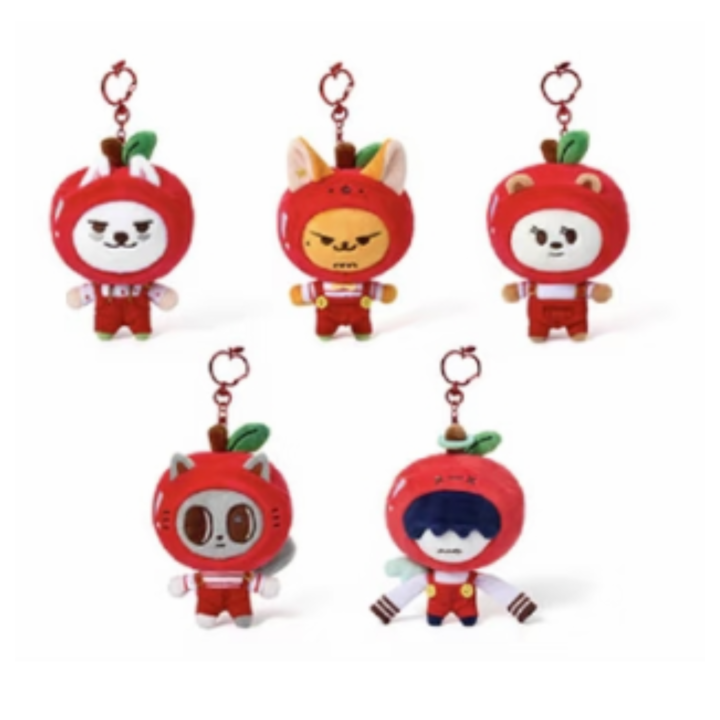 [PREORDER] TXT Plush Keyring (Apple Version) - PPULBATU HEY APPUL POP-UP