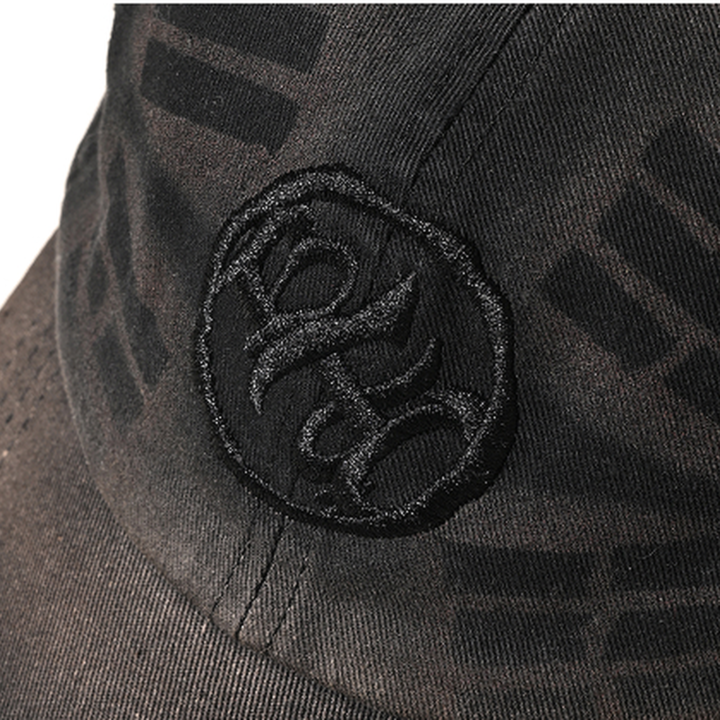 BTS ARIRANG Japan Concert Black Baseball Cap official logo and fabric detail