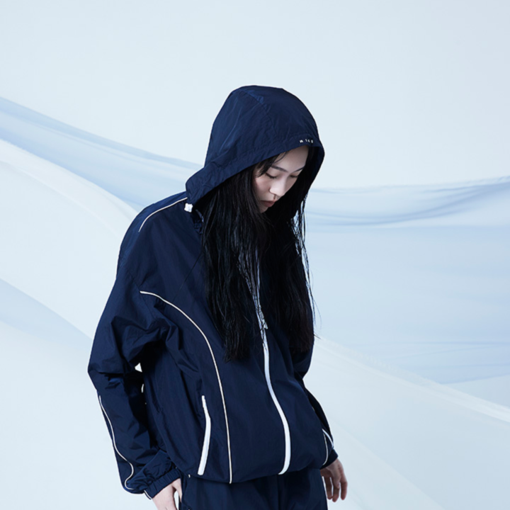 BTS SWIM Wind Jacket (DIVE) official front lifestyle view