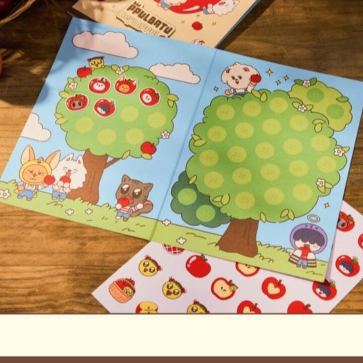 TXT PPULBATU Hey APPUL Goal Tracker Sticker Set official product view