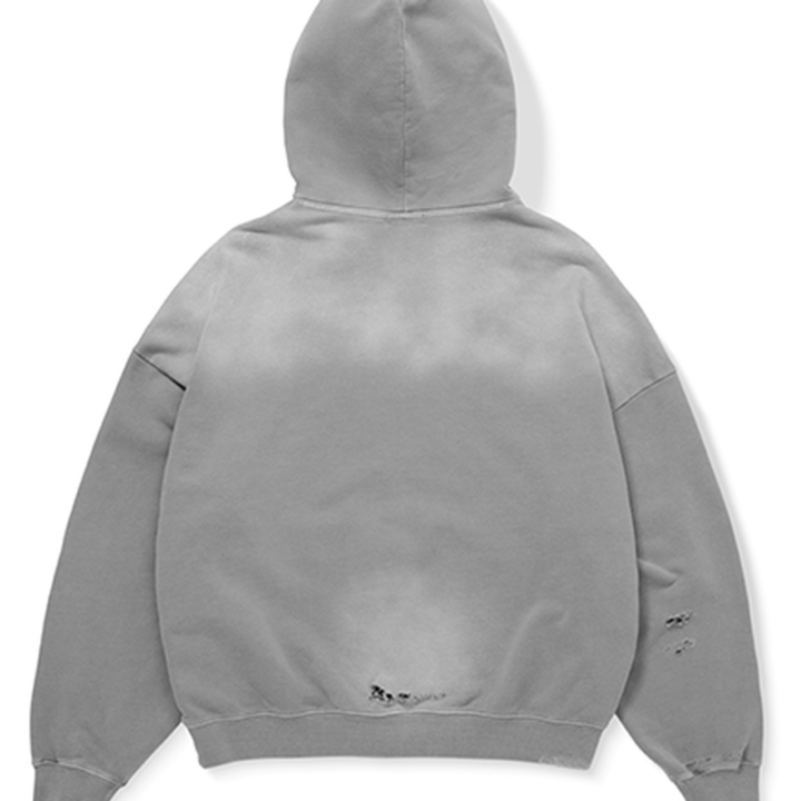BTS ARIRANG Japan Concert grey hoodie and sweatpants set official hoodie rear view