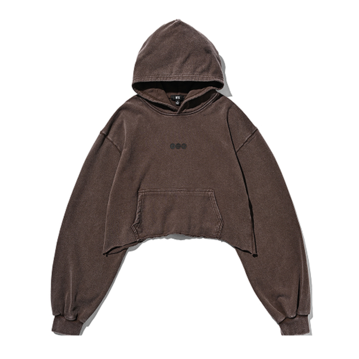 アイドル ARIRANG]Crop Hoodie Tokyo (Brown) XL BTS ARIRANG Japan Concert Tokyo Brown Cropped Hoodie | KK Fans