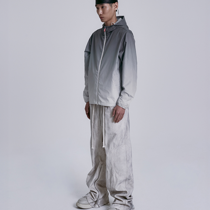 BTS ARIRANG Japan Concert Grey Wind Jacket official side wear view
