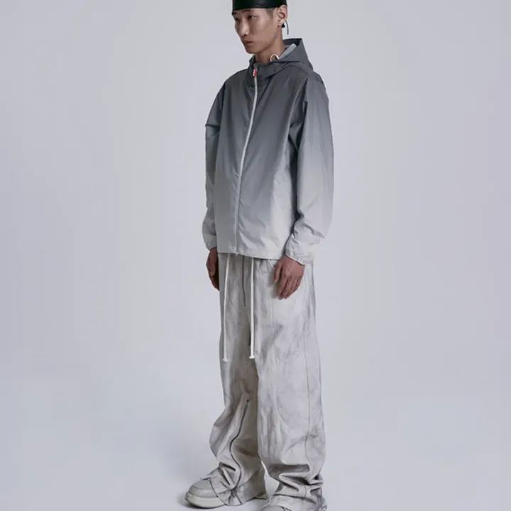 BTS ARIRANG Japan Concert Grey Wind Jacket official side wear view