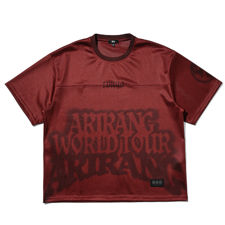 BTS ARIRANG Japan Concert Tokyo Exclusive Tour Jersey official front view