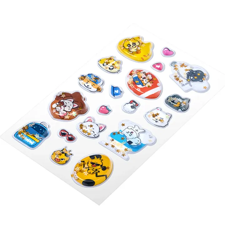 ENHYPEN ENCHIN Sticker Set angled official detail