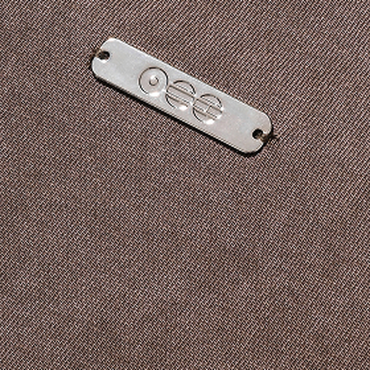 BTS ARIRANG Japan Concert Tokyo brown T-shirt official front silver tour-logo plate detail