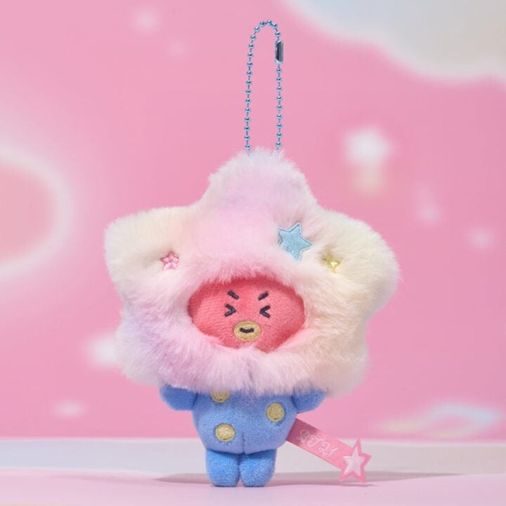 BT21 TATA Beyond the Journey plush keyring