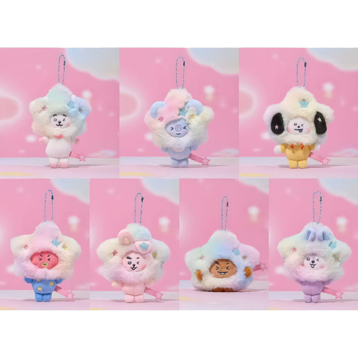 [PREORDER] BTS BT21 Beyond the Journey - Plush Keychain
