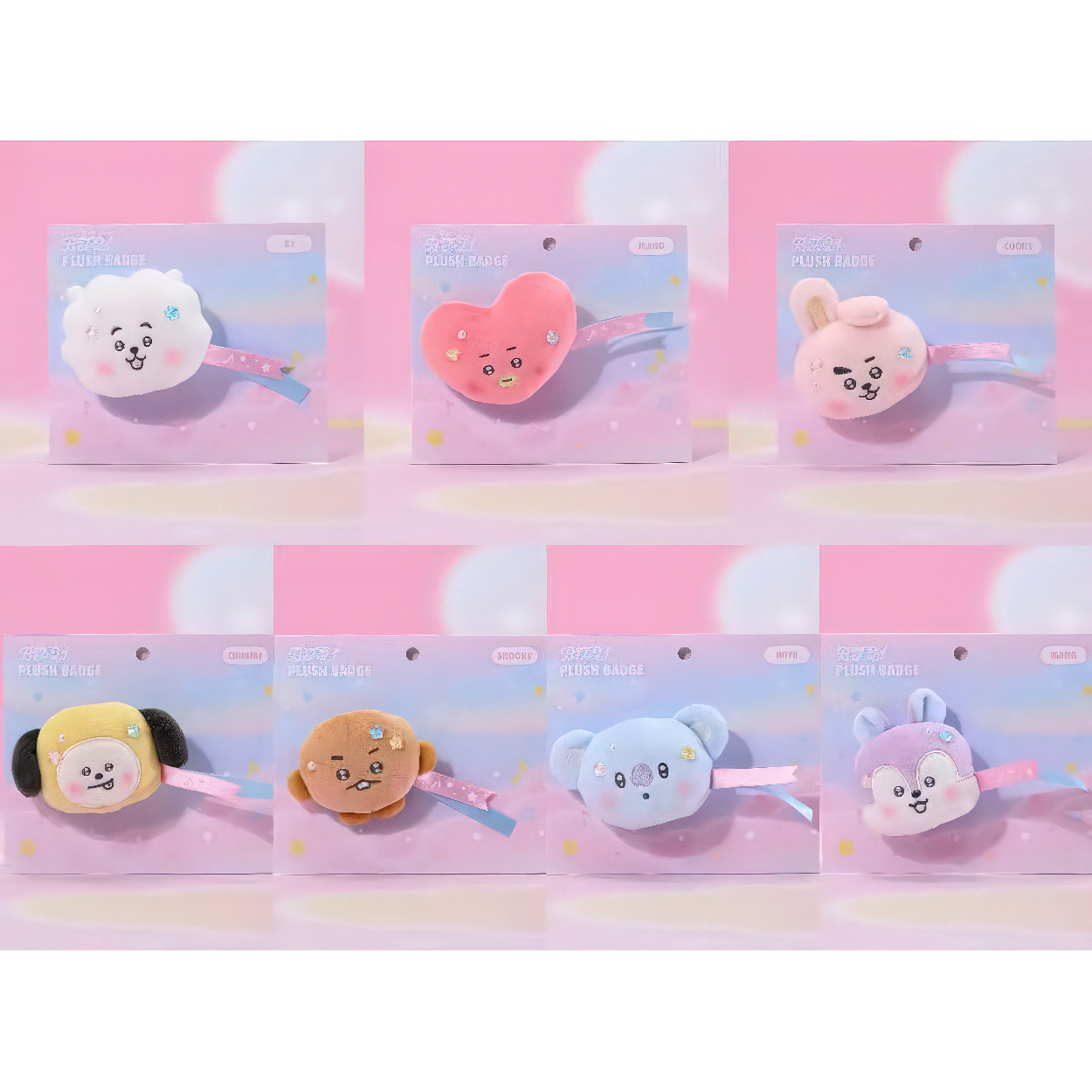 [PREORDER] BTS BT21 Beyond the Journey - Plush Pin